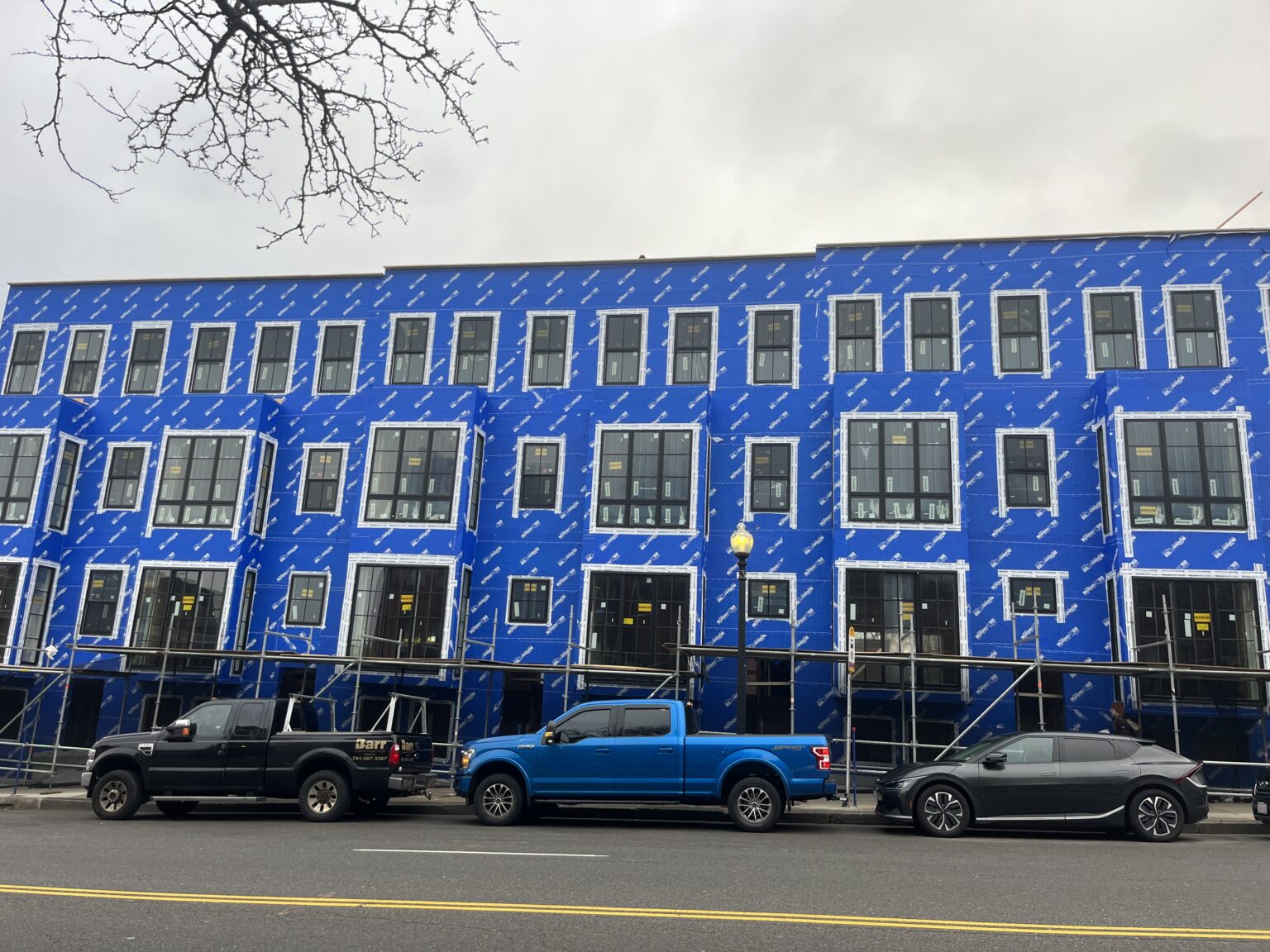 Construction of 6 Townhouses in South Boston