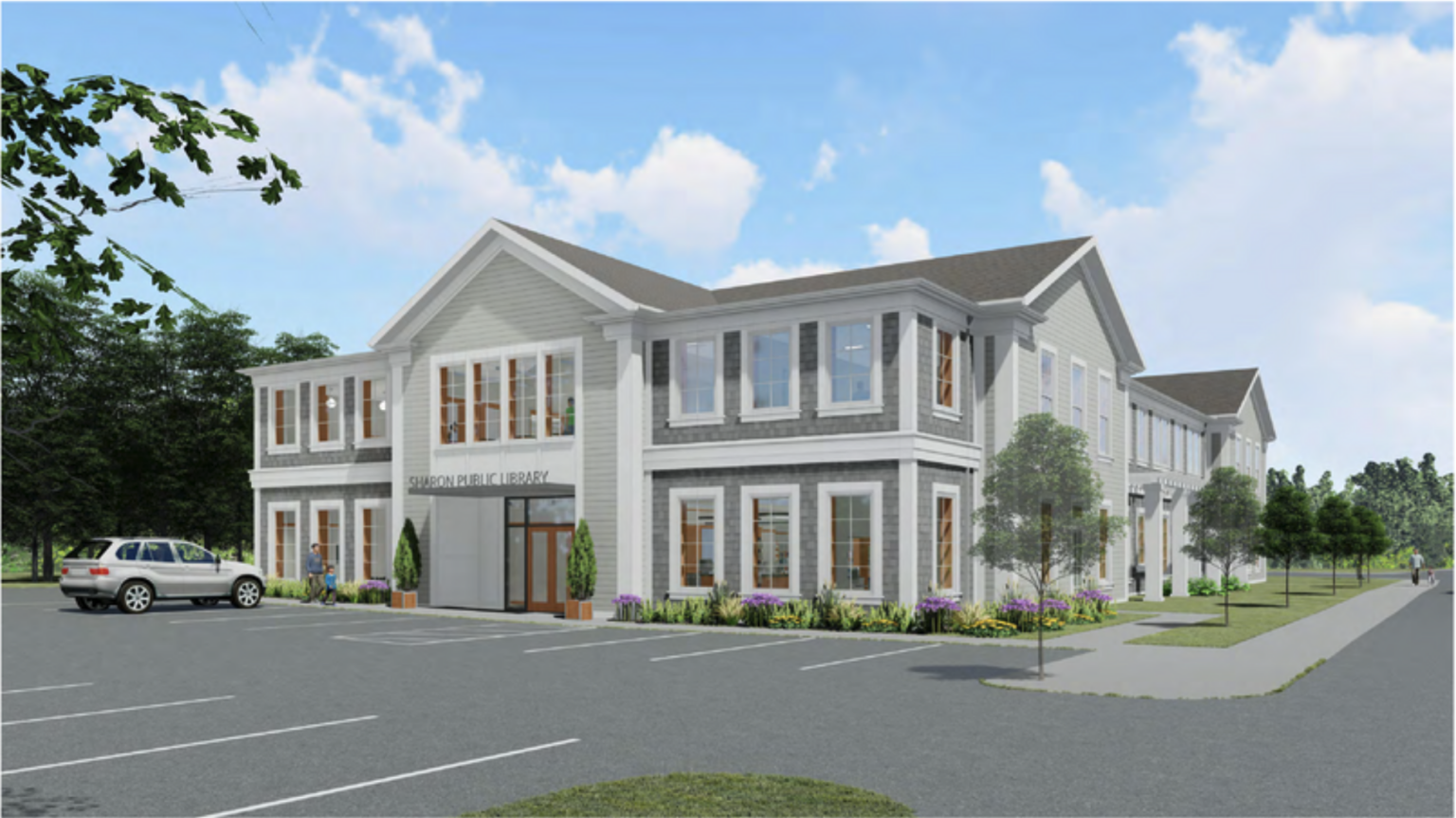 New Construction of Sharon Public Library